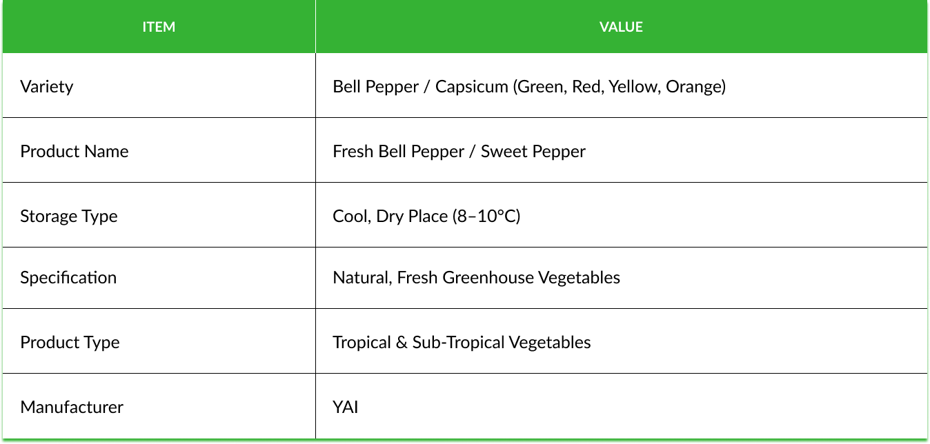 Product Specifications